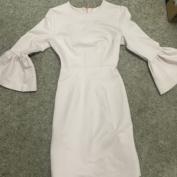 Rachel Parcell blush pink bell sleeve dress XS - Picture 4 of 6